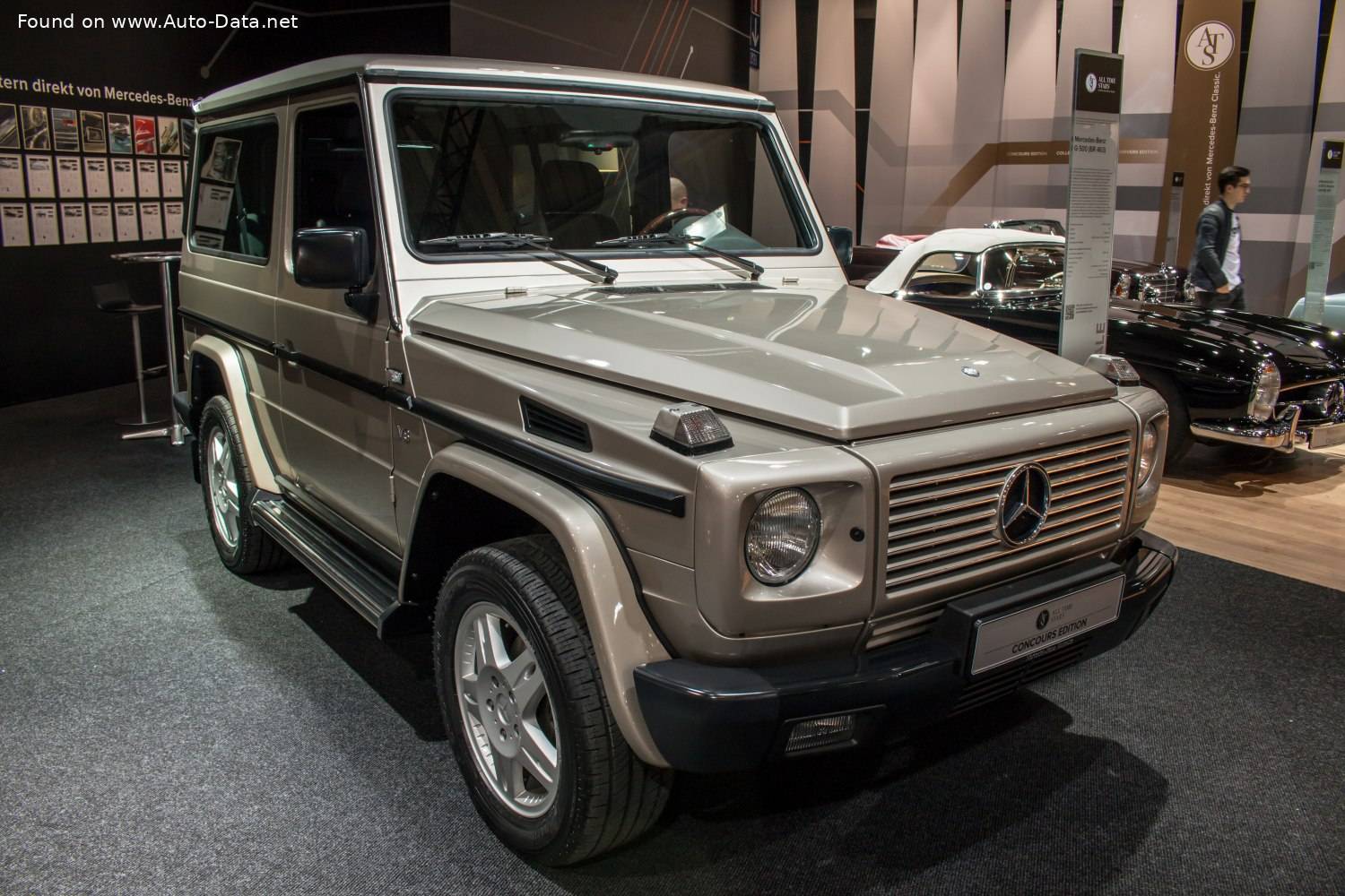 ▲ G-Wagen W463（1993 款），圖片來自 www.auto-data.net