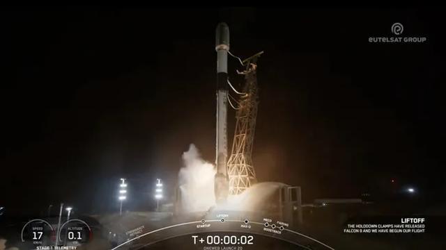 SpaceX完成今年第100次軌道發射，為OneWeb發射20顆衛星