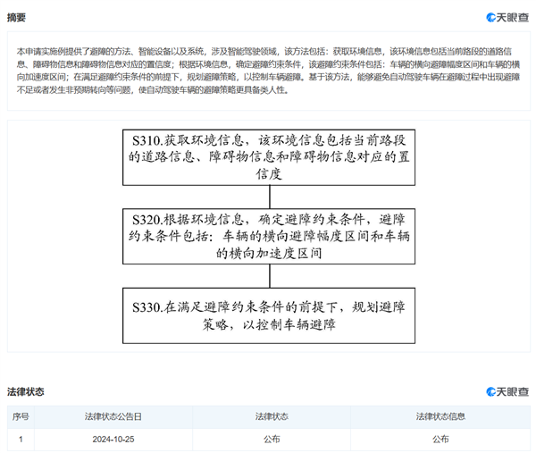 華為公佈自動駕駛避障專利：車輛避障策略更具類人性