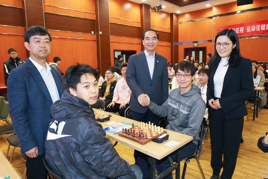 國際象棋“進學校”全民健身志願服務活動（北京站）暨大學生國際象棋邀請賽在北京大學舉行