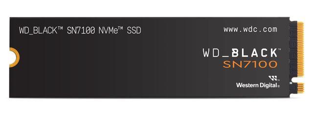 西部資料推出PCIe 4.0×4 DRAM-less固態硬碟WD_BLACK SN7100