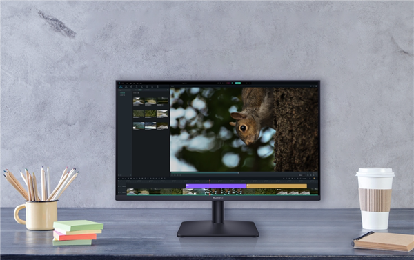 首發599元起 華為MateView SE顯示器開售：27英寸FHD全面屏